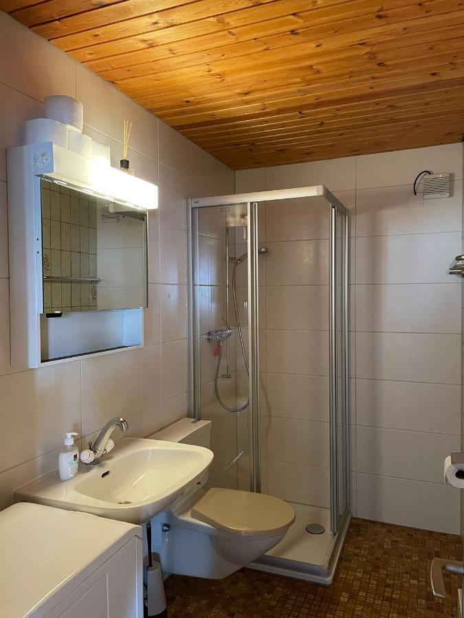 Gemutliche Wohnung Mit Traumaussicht! Albinen Extérieur photo